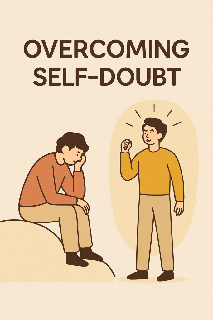 overcome self-doubt and believe in yourself Overcome self-doubt step by step